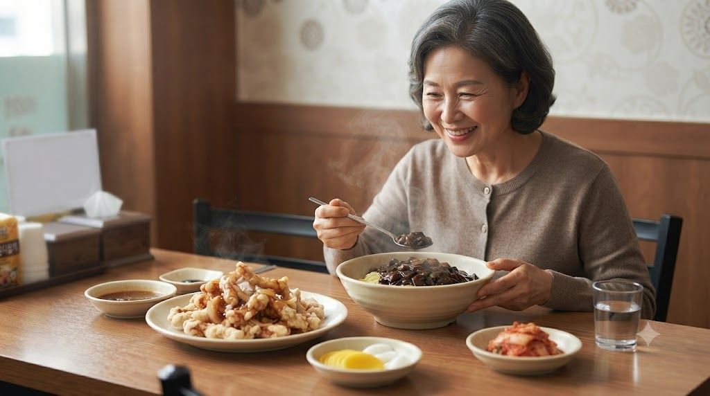 Japtangbap name meaning showing the dish found in delivery menus and Chinese restaurants