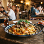 plov name meaning Central Asian plov rice dish